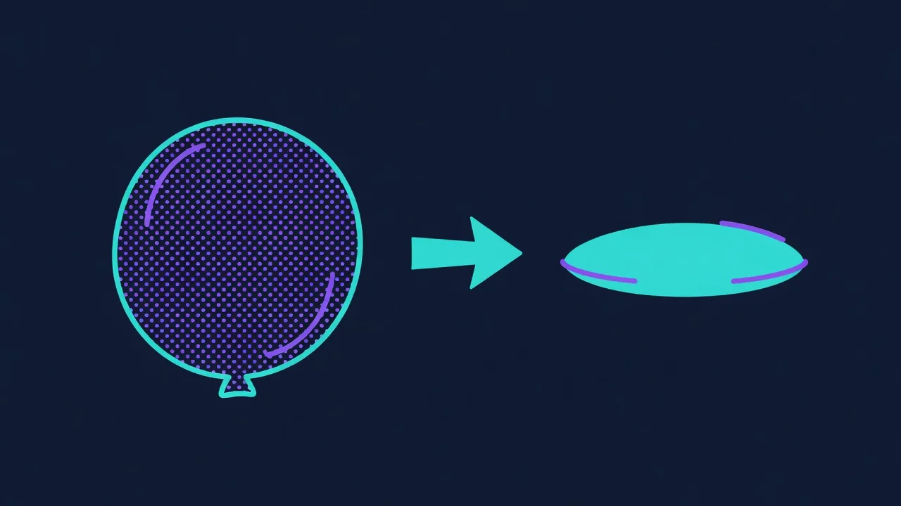 Before and after comparison of a heavy GIF being compressed to a fraction of its size